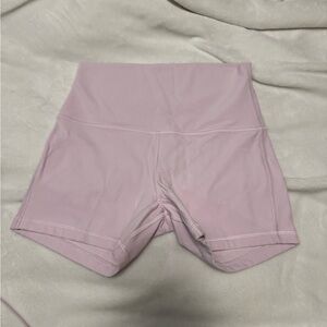 Lululemon pink align shorts 4”